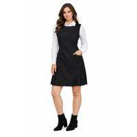 Kadın Siyah Jile Elbise SIYAH-008