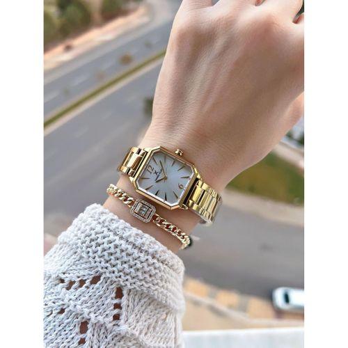 Daniel Klein Çelik Kordonlu 2 Yıl Garantili 3 Atm Suya Dayanıklı Kadın Kol Saati+Bileklik BD.14090.7