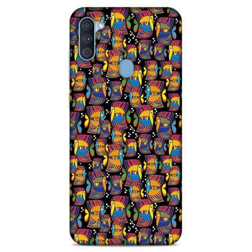Lopard Samsung Galaxy A11 Uyumlu Kılıf Soyut Sanat (27) Baskılı Tasarımlı Kılıf