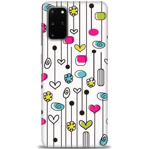 Samsung Galaxy S20 Plus Kılıf HD Baskılı Kılıf - lambalar + Tam Ekran Koruyucu
