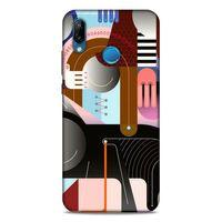 Lopard Huawei P20 Lite Uyumlu Kılıf Soyut Sanat (18) Desenli Telefon Kılıfları