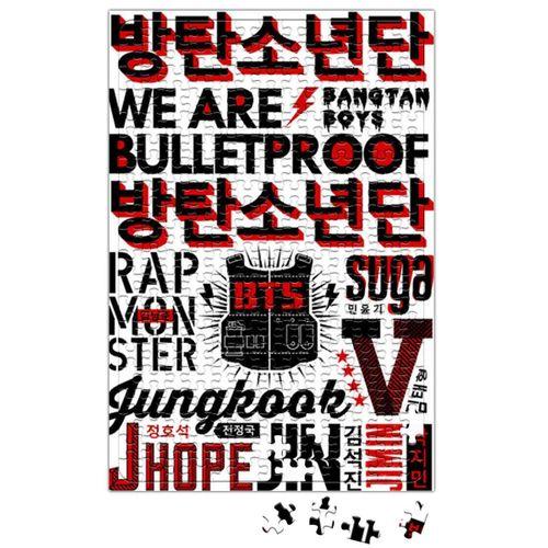 Bts Collage Puzzle 240 Parça Yapboz