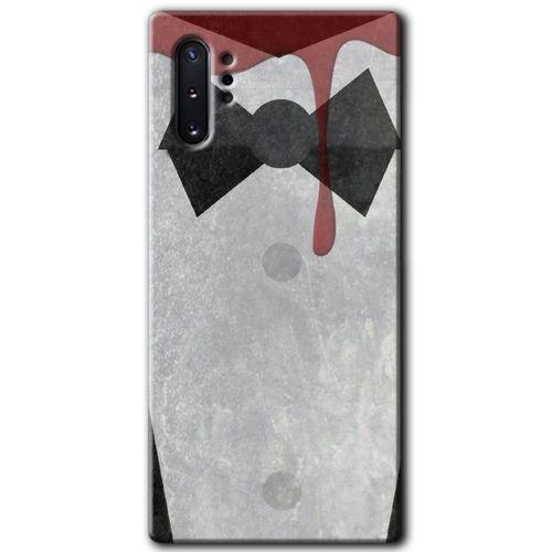 Galaxy Note 10 Plus Kılıf HD Desen Baskılı Arka Kapak - Gentleman Blood