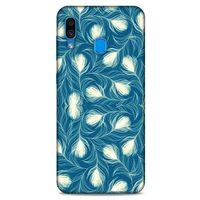 Samsung Galaxy A30 Kılıf Desenli Özel Seri Tüyler (43) Thin Fit Kılıf