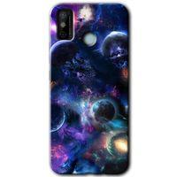 Tecno Spark 6 Go Kılıf HD Desen Baskılı Arka Kapak - Gezegen Karışımı