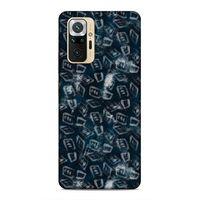 Xiaomi Redmi Note 10 Pro Uyumlu Kılıf Utopia (30) Silicone Case Pembe Yeşil
