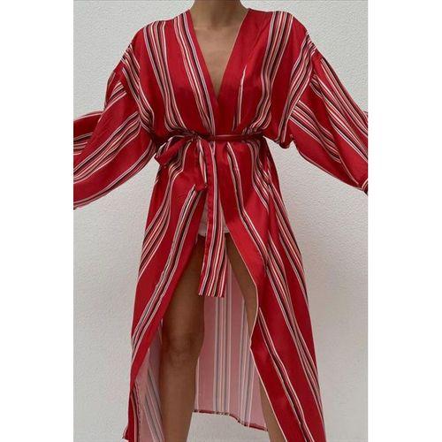 Lucinda Çizgili Kimono 5014-04