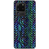 Samsung Galaxy S20 Ultra Kılıf Dragons (1) Kılıfı Ejderha Pulları Rainbow