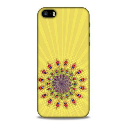 Apple Iphone 5 Kılıf Desenli Özel Seri Tüyler (20) Koruyucu Kılıf