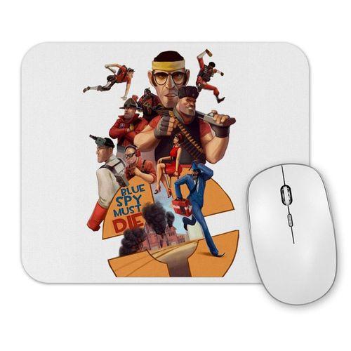 TEAM FORTRESS 2 BLUE SPAY AND RE Mouse Pad