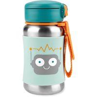 Skip Hop Skip Hop Zoo Pipetli Paslanmaz Çelik Suluk 350 ml Robot