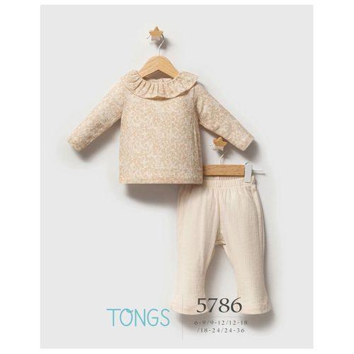 Tongs Pastoral Üçlü Takım 5786 Pudra