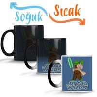 Mestre Yoda 2 Sihirli Kupa Bardak Porselen