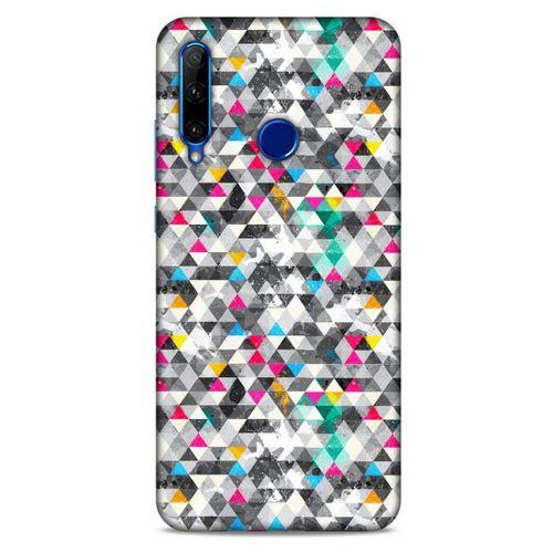 Geometrix 03 Huawei Honor 20 Lite Kılıf Silikon Kapak