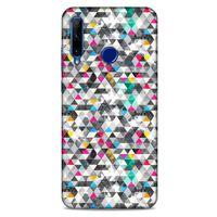 Geometrix 03 Huawei Honor 20 Lite Kılıf Silikon Kapak