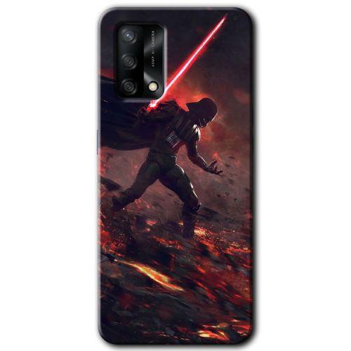 OPPO Oppo A54 Kılıf HD Desen Baskılı Arka Kapak - Darh Vader Wars