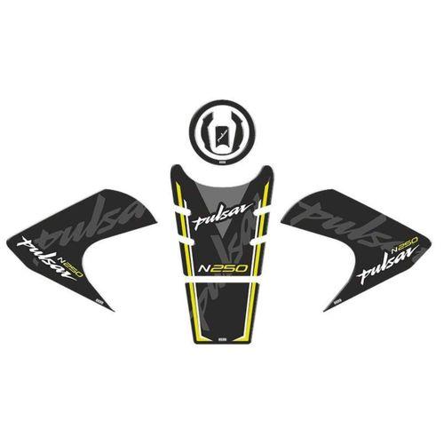 BAJAJ Bajaj Pulsar N250 2022 - 2024 Uyumlu Tank Pad Set 005