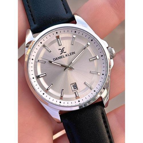 Daniel Klein Erkek Kol Saati 30 Metre Suya Dayanıklı Deri Kayış Kordon + Bileklik Hediyeli VS.BLKT.0680