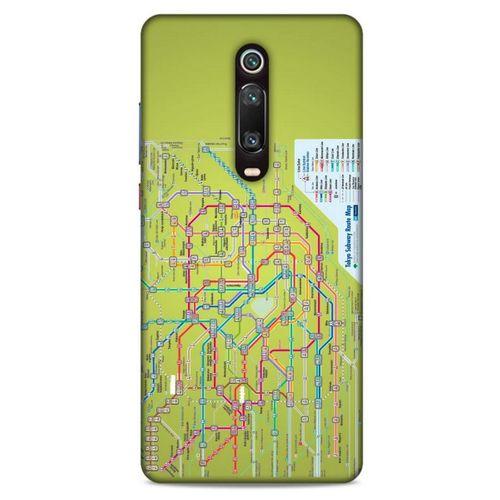 Xiaomi Redmi K20 Pro Kılıf Japonya (32) Soft Silikon Kılıf Japonya Metro Haritası