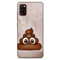 Lopard Samsung Galaxy A41 Uyumlu Kılıf Emojix (62) Koruyucu Silikon