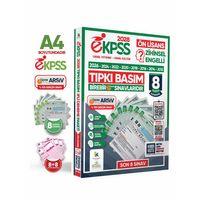 2028 EKPSS Ön Lisans Zihinsel Engelli ÖSYM Çıkmış Soru Tıpkı Basım 8li Kitapçık TG Deneme Paketi