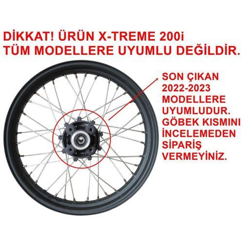MONDİAL Mondial X-Treme 200İ Arka Jant Siyah 2.50-19 (2022-....) Orj