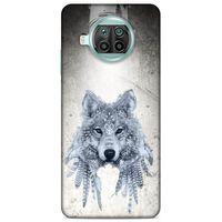 Lopard Xiaomi Mi 10T Lite 5G Uyumlu Kılıf Tattoo's (48) Bumper Kılıf Kızılderili Kurt