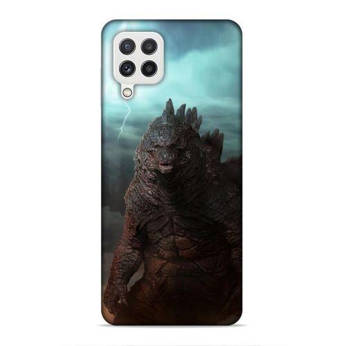 Samsung Galaxy A22 Uyumlu Kılıf BMovie (26) Tpu Silikon Kılıf Godzilla