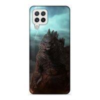 Samsung Galaxy A22 Uyumlu Kılıf BMovie (26) Tpu Silikon Kılıf Godzilla