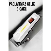 Tıraş Makinesi Profesyonel Saç Ve Sakal Kesme Milim Ayarlı Dijital Göstergeli