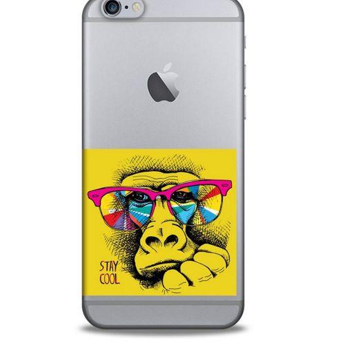 Zoologix (13) Apple Iphone 6S Şeffaf Kılıf Silikon Desenli