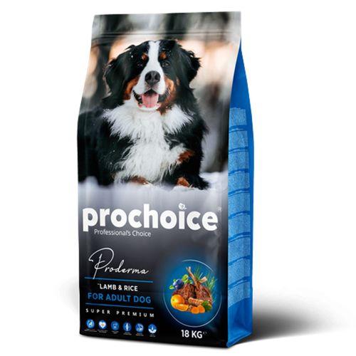 Prochoice Yetişkin Köpekler İçin, Hipoalerjenik, Kuzu Etli Ve Pirinçli Kuru Mama 18 kg