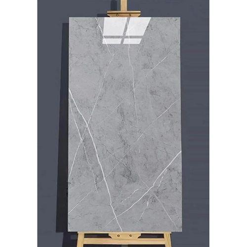 Kendinden Yapışkanlı 1 Adet 30x60cm Gri Mermer Desenli Esnek Banyo Wc Duvar Paneli Kağıdı Tx-058