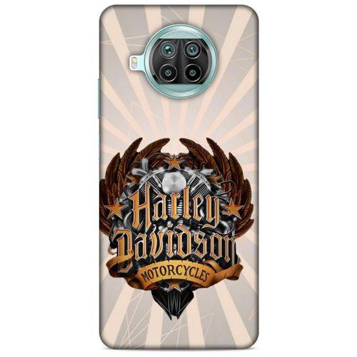 Xiaomi Mi 10T Lite 5G Uyumlu Kılıf Motorsiklet (3) Kapak Harley Davidson