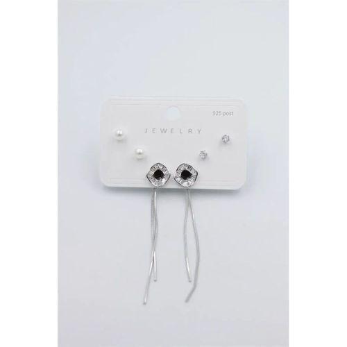 Çoklu Set Küpe - Gümüş