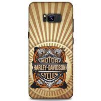 Samsung Galaxy S8 Plus Uyumlu Kılıf Motorsiklet (5) Koruma Kabı Harley Davidson