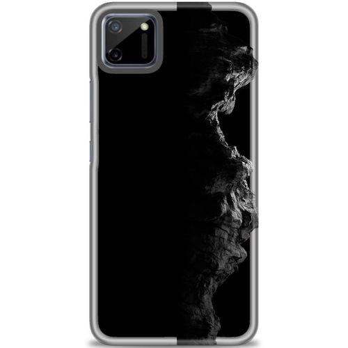Realme C11 Kılıf HD Baskılı Kılıf - Dağ + Tam Ekran Koruyucu