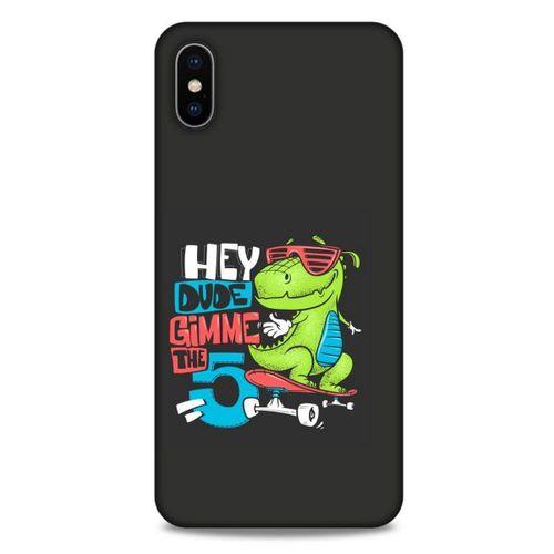Animax Kaykaylı Dinozor Apple iPhone XS Max Kılıf Desenli Silikon