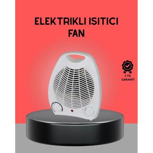 Mini Elektrikli Isıtıcı 2000w – Termostatlı Fanlı Isıtma, Taşınabilir Tasarım