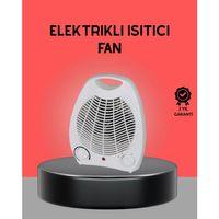 Mini Elektrikli Isıtıcı 2000w – Termostatlı Fanlı Isıtma, Taşınabilir Tasarım