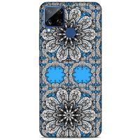 Realme C15 Uyumlu Kılıf Mavi Delisi (34) Slim Armor Kılıf Sanat