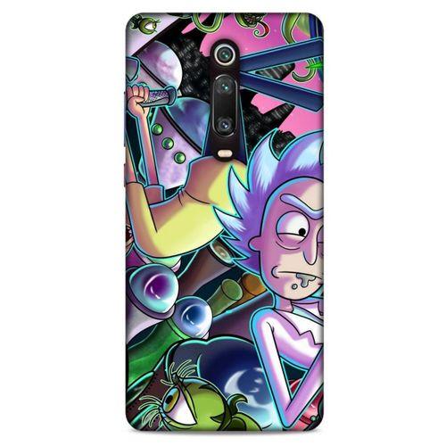 Xiaomi Mi 9T Uyumlu Kılıf Rick And Morty (40) Fit Silikon Kılıf Rick D. Sanchez