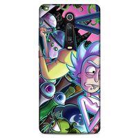 Xiaomi Mi 9T Uyumlu Kılıf Rick And Morty (40) Fit Silikon Kılıf Rick D. Sanchez