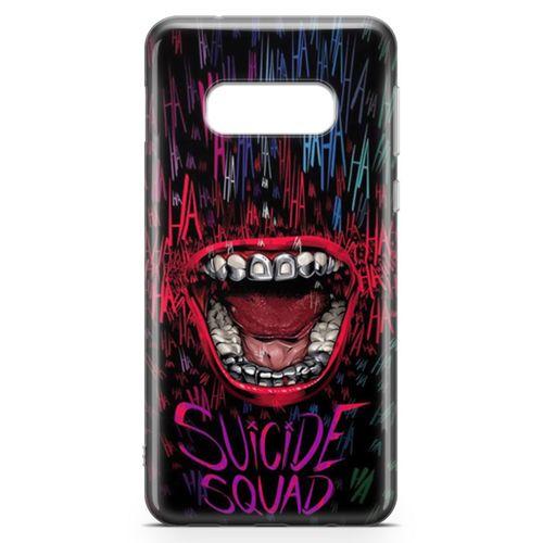 Samsung Galaxy S10e Kılıf Suicide Squad Arka Kapak Koruma Desenli Full Koruyucu
