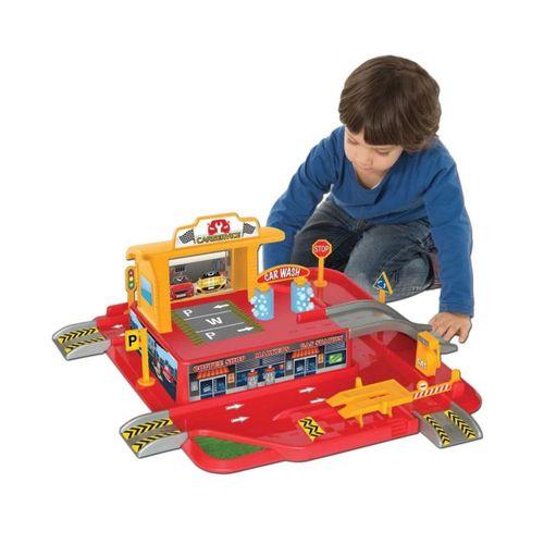 Çocuk 03066 1 Katlı Garaj Oyun Seti -Dede