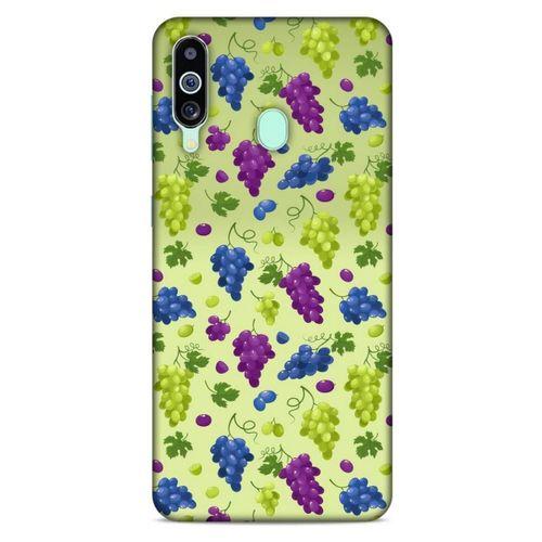 Frutix Üzüm 02 Samsung Galaxy M40 Kılıf Desenli Silikon