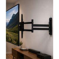 Çift Kollu Tv Askı Atı Hareketli Lcd Led Televizyon Askılığı