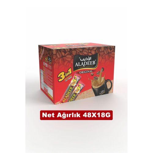 3’ü 1 Arada Kahve Original 48’li x 18 g - Pratik Tek Kullanımlık Hazır Kahve