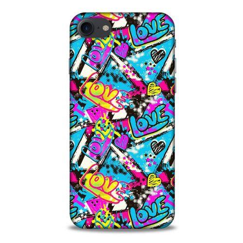 Graffitix (23) Desenli Silikon Kapak Apple Iphone 7 Kılıf