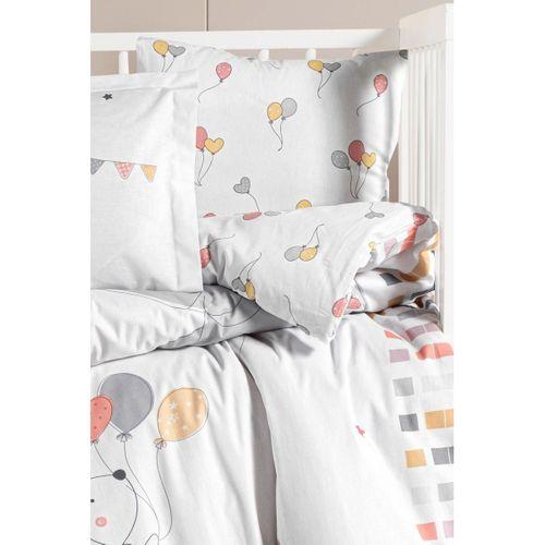 Kanz Ranforce Bebek Nevresim Takımı Knz-001 Elephant